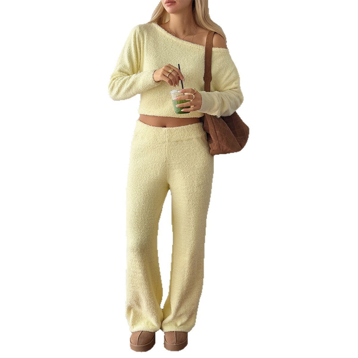 Sports Long-sleeved Sweater Trousers Suit Women