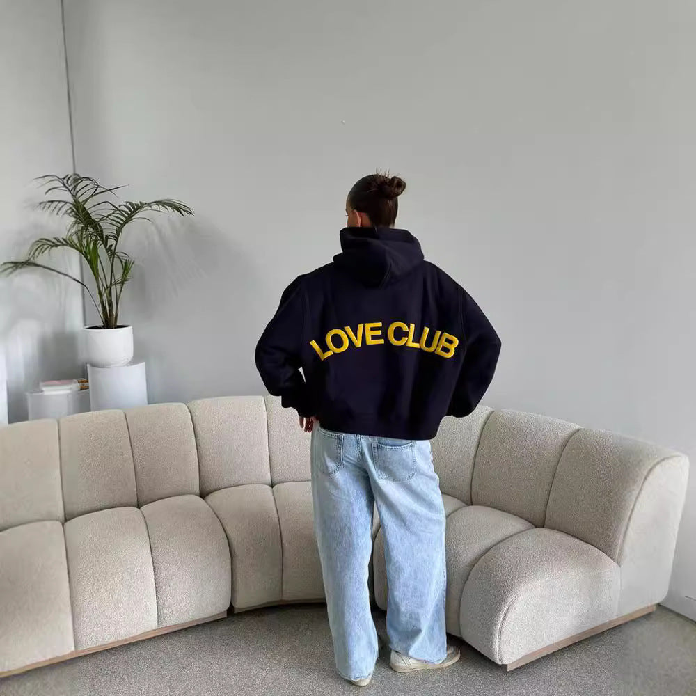 Trendy Streetwear Pullover Hoodie