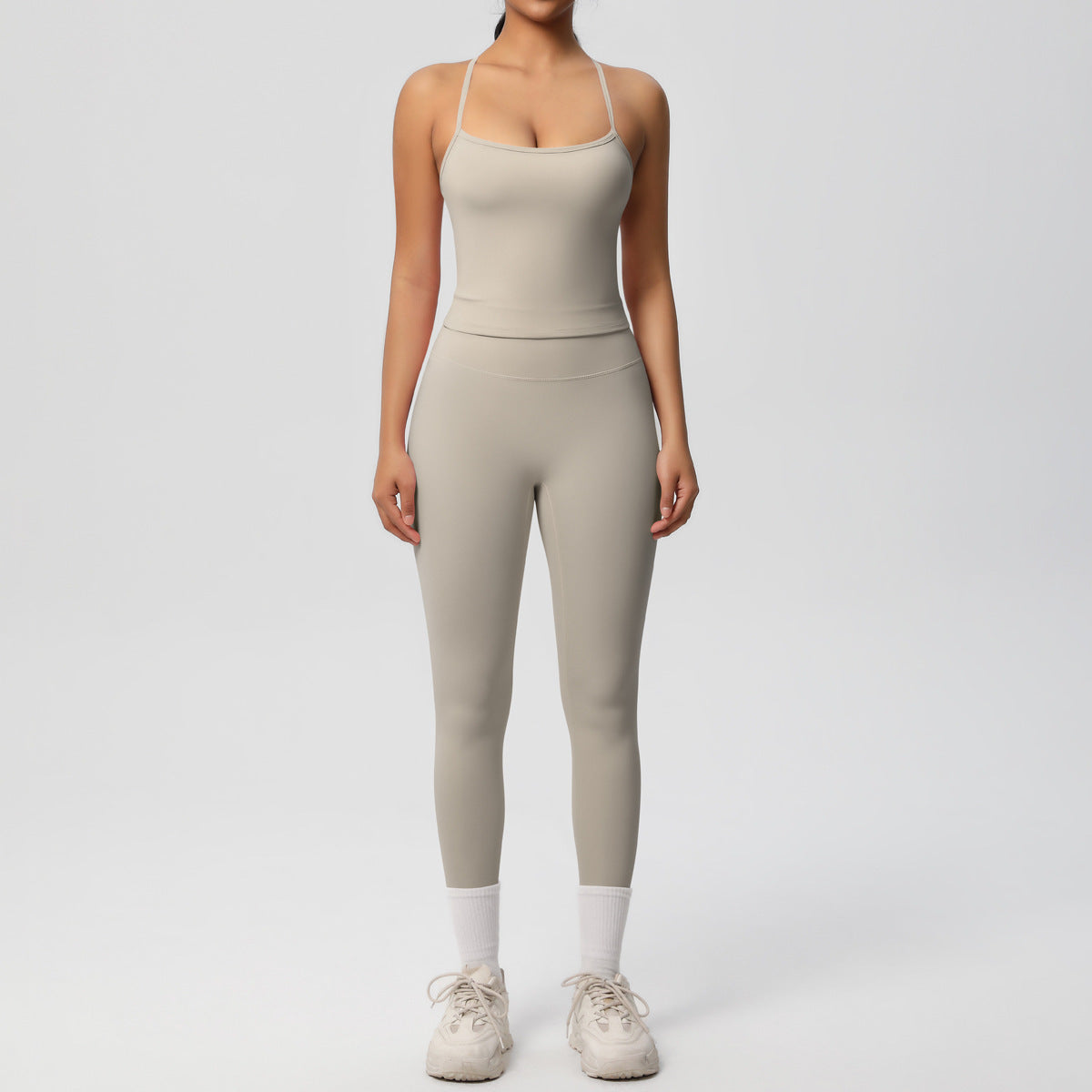 Back Tight Exercise Yoga Clothes Suit