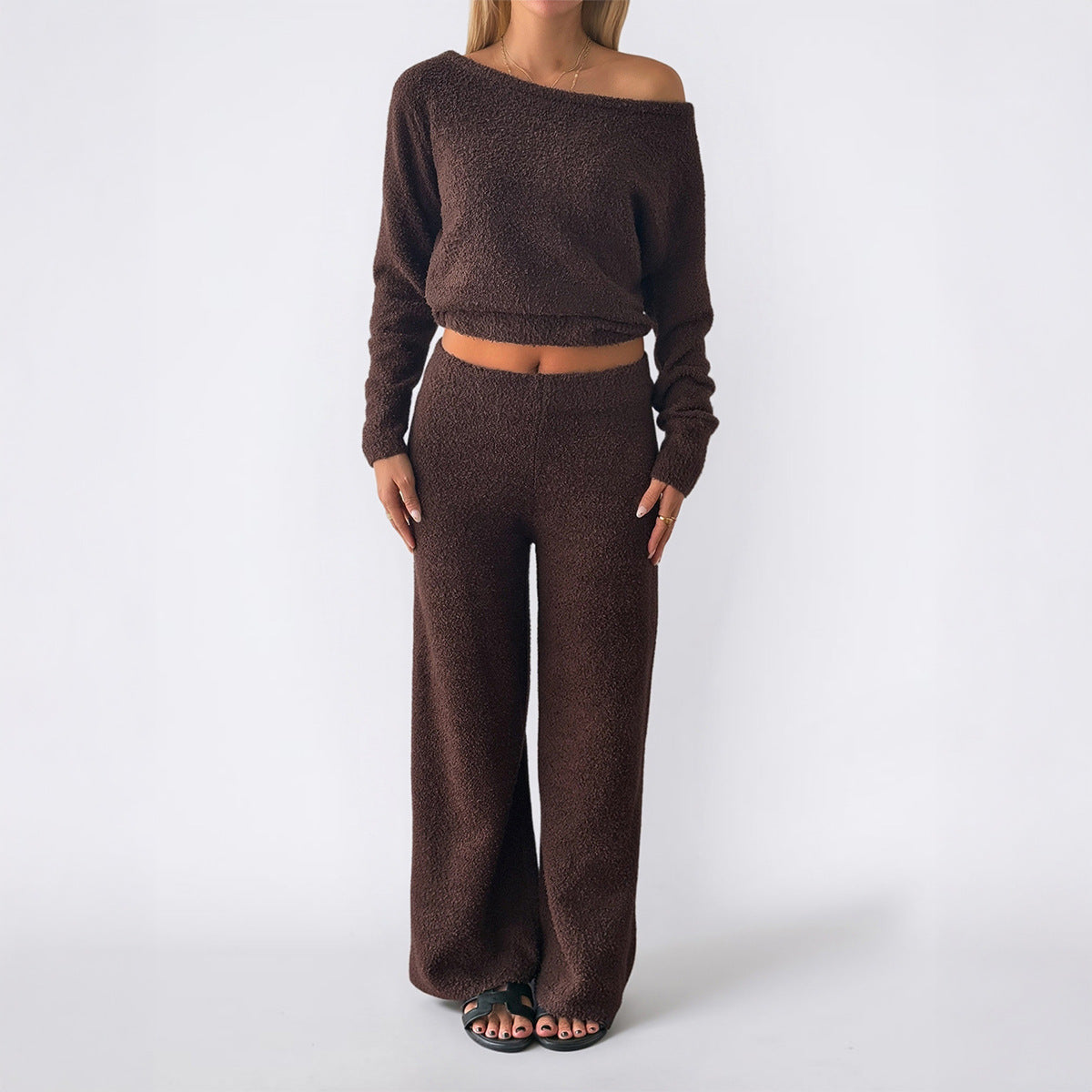 Sports Long-sleeved Sweater Trousers Suit Women