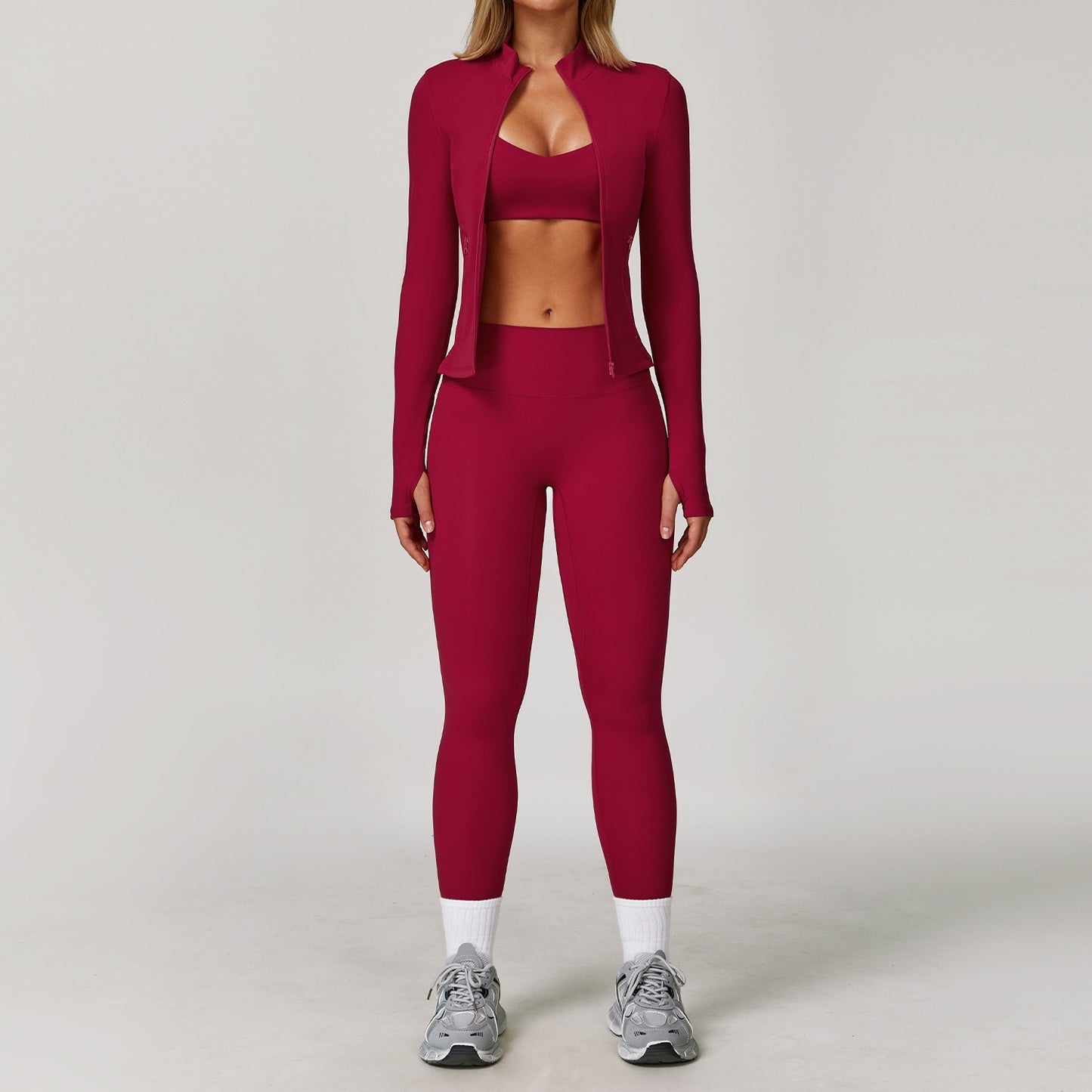 Seamless Yoga Set – 3 Piece Sculpt Collection