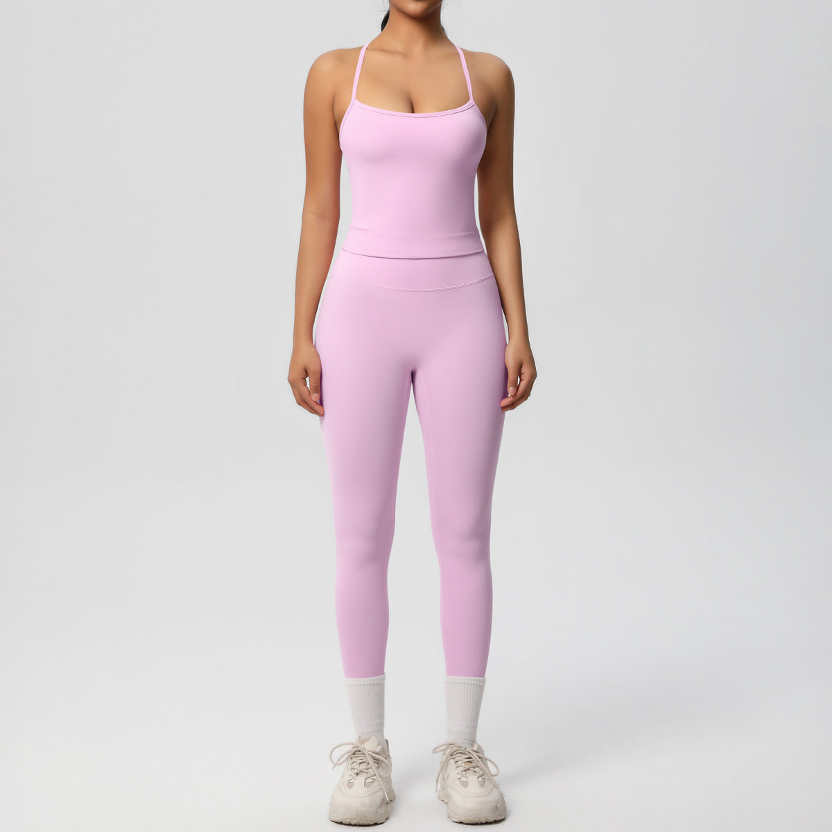 Back Tight Exercise Yoga Clothes Suit
