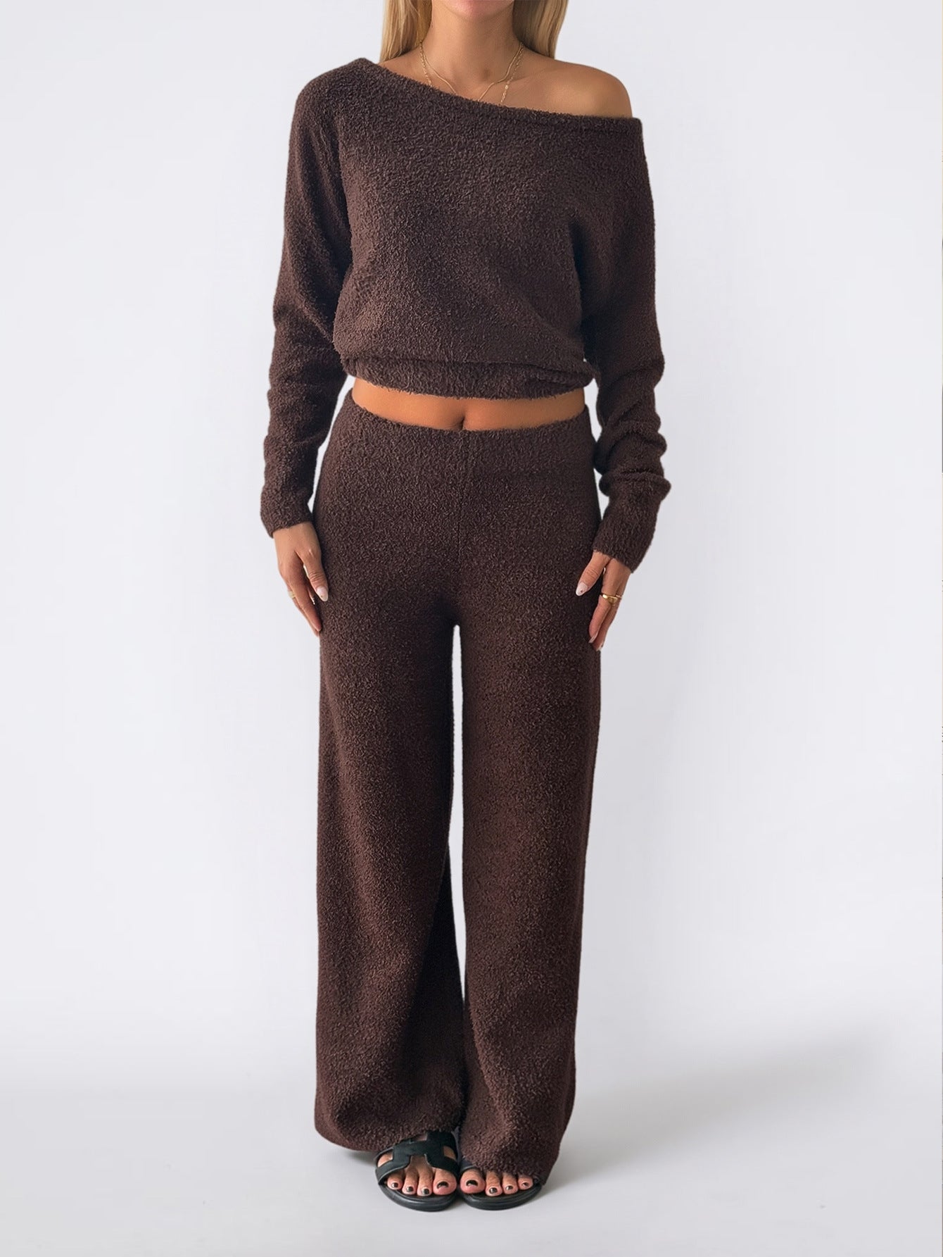 Sports Long-sleeved Sweater Trousers Suit Women